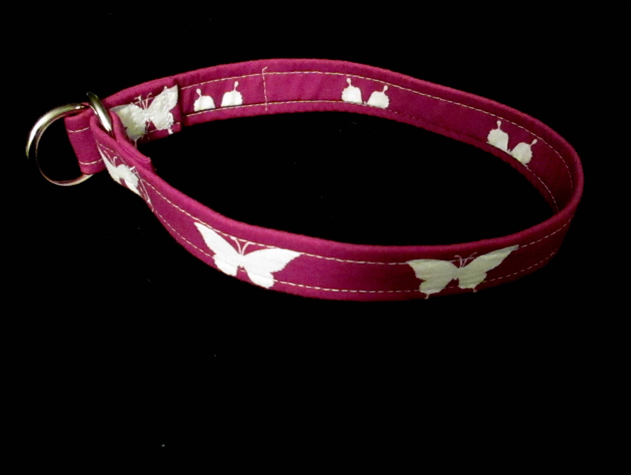19 Mariposa Adjustable Slip Collar 1 Width, Training Collar, Choker Collar, Slip Collar