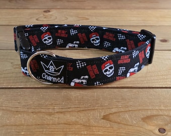 13"-26" Valentine's Day Collar 1.5" Width, Small, Medium, Large, XL, Holiday Collar, Love, Hearts, Woof You