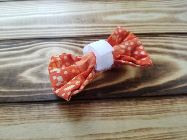 One of a Kind Proper Pooch Dog Accessory Batik Dog Bowtie for 34 to 2 Collar Collar Accessory Pet Neckwear Bowtie