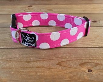 13"-26" Easter Dog Collar 1.5" Width, Pet Collar, XL, Large, Medium, Small Dog Collar, Holiday Collar, Easter, Bunny, Jelly Beans