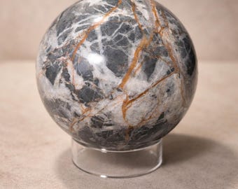 Jasper Sphere, 10.60oz, 60mm, Sphere Stand Included