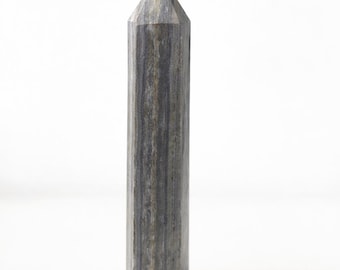 Banded Jasper Tower, 14.65oz, 7" Tall, CHIPPY TIPPY DISCOUNT