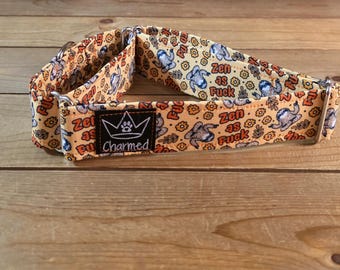 14"-27" Swear Martingale Collar 1.5" Width, Small, Medium, Large, XL, Zen As Fuck, Naughty Dog Collar, Explicit, Funny Dog Collar, Sloth