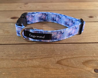 11"-21" Winter Dog Collar 1" Width, Pet Collar, Small, Medium, Large Dog Collar, Winter Dog, Seasonal Buckle Collar, Snowflake