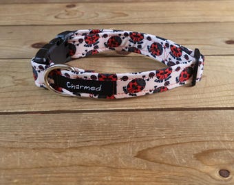 11"-22" Valentine's Day Collar 1" Width, Small, Medium, Large, Holiday Collar, Love, Hearts, Woof You