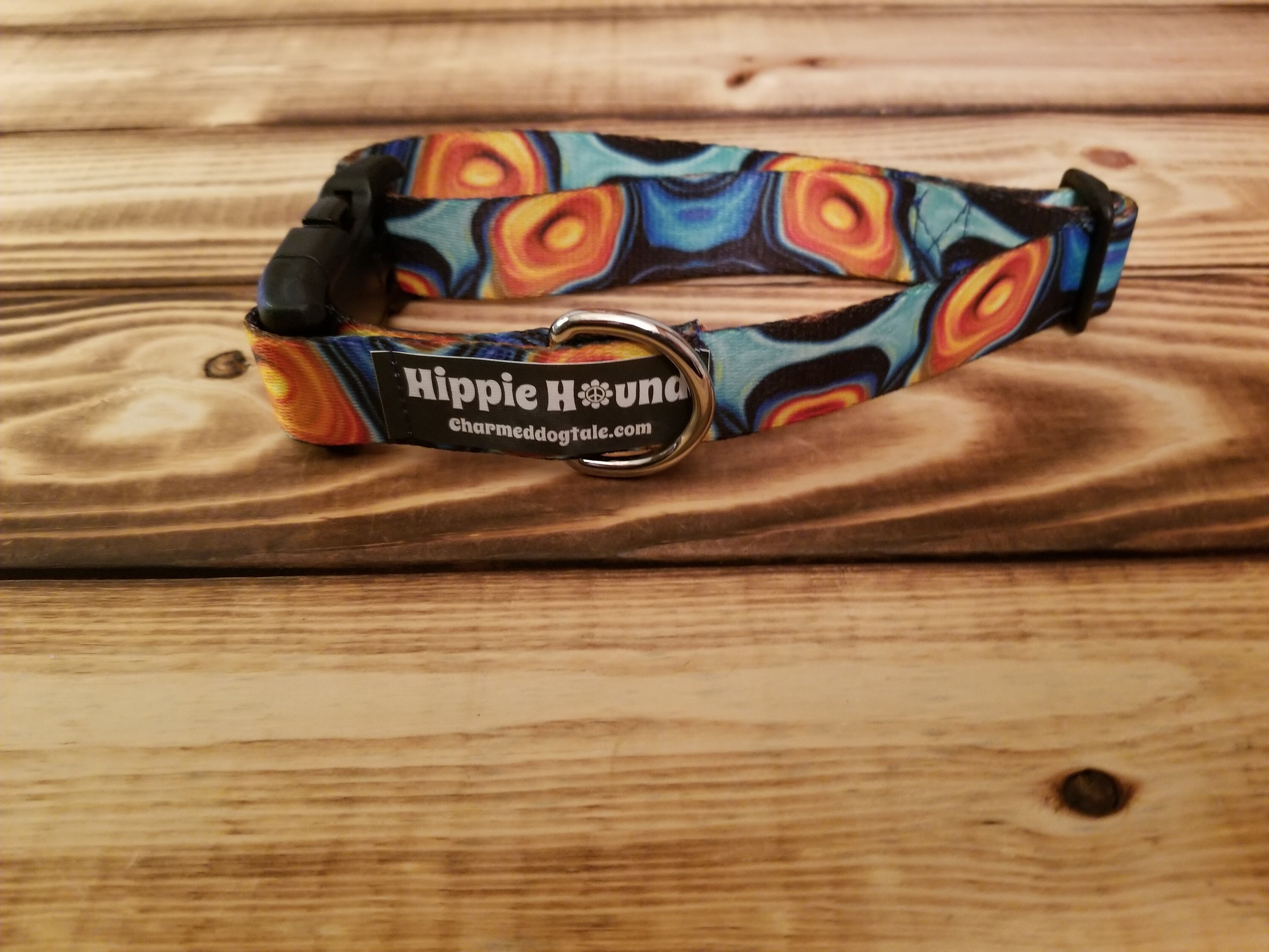 Hippie Hound Dog Collars and Leash, Designer Collar, Martingale