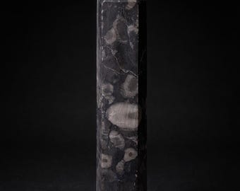 1,000 Eye Tower, 8.60oz  6-1/2" Tall, Beautiful Tower, Home Decor, Reiki, Healing, Dark Tower, 1,000 Eye Jasper