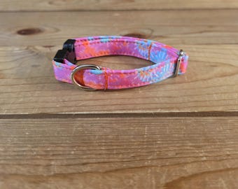 6"-12" Easter Dog Collar 1/2" Width, Pet Collar, Tiny, Small Dog Collar, XS, Holiday Collar, Easter, Bunny, Jelly Beans, Cat Collar