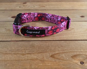 11"-22" Valentine's Day Collar 1" Width, Small, Medium, Large, Holiday Collar, Love, Hearts, Woof You