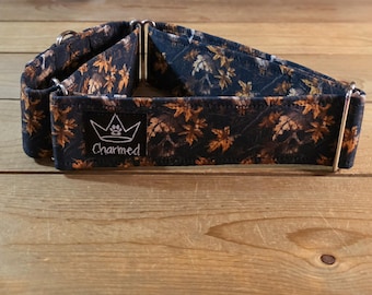 14"-27" Martingale Collar 2" Width, Pet Collar, Medium, Large, XL, Fun Dog Collar, Skull Martingale Collar, Camo Martingale