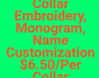 Embroidery/Add-On