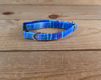 5.5"-10" Spectrum Breakaway Collar 3/8" Width, Pet Wear, XS, Small, Cat, Tiny Collar, Kittens, Teacup Pup, Colorful, Fun