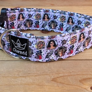 14"-28" Dog Collar 2" Width, Pet Collar, Medium, Small, Large Dog Collar, XL, Little Dog Collar, Summer, Movie Dog Collar, Labyrinth