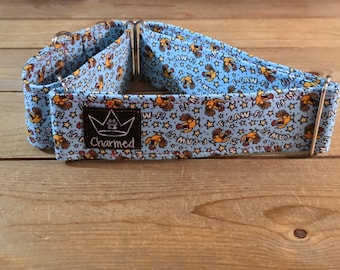 14"-27" Swear Martingale Collar 2" Width, Small, Medium, Large, XL, F-Caw-F Dog Collar, Naughty Dog Collar, Explicit, Funny Dog Collar