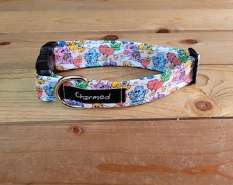 10"-20" Valentine's Day Dog Collar 1" Width, Pet Collar, Small, Medium, Large, Collar, Holiday Collar, Doggy Love Collar, Woof You