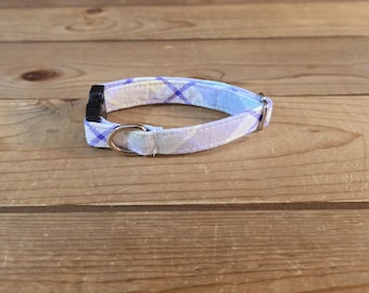 6"-12" Easter Dog Collar 1/2" Width, Pet Collar, Tiny, Small Dog Collar, XS, Holiday Collar, Easter, Bunny, Jelly Beans, Cat Collar