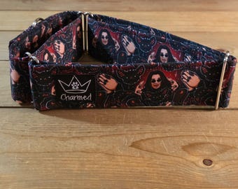 14"-27" Martingale Collar 2" Width, Pet Collar, Medium, Large, XL, Fun Dog Collar, Ozzy Martingale Collar, Music Martingale, Ozzy Osborne