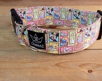 14"-28" Easter Dog Collar 2" Width, Pet Collar, Medium, Large Collar, XL, Easter, Spring Collar, Holiday Dog Collar, Side Release Buckle