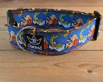 14"-28" Dog Collar 2" Width, Pet Collar, Medium, Large, XL, Fun Dog Collar, Dinosaur Dog Collar, Boy Collar, Buckle Collar, Dinosaurs
