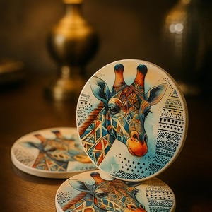 4in Ceramic Coasters