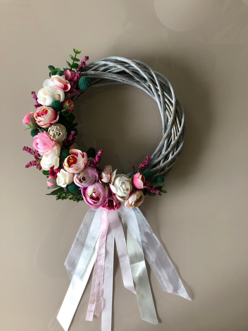 Summer Wreath Spring Wreath Front Door Wreath Home Decor