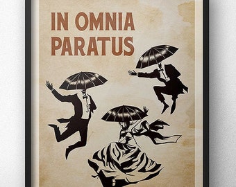 In Omnia Paratus Poster - Heritage Edition (Vertical)