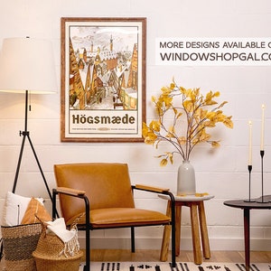 Yule Ball Poster  1930s Retro Style Pink Dress image 8