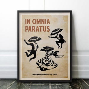 In Omnia Paratus Poster - Heritage Edition (Vertical)