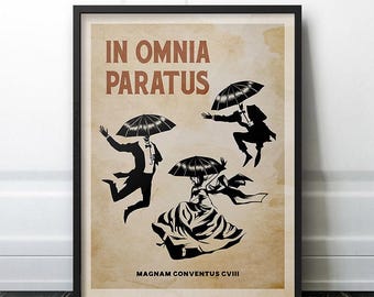 In Omnia Paratus Poster - Heritage Edition (Vertical)