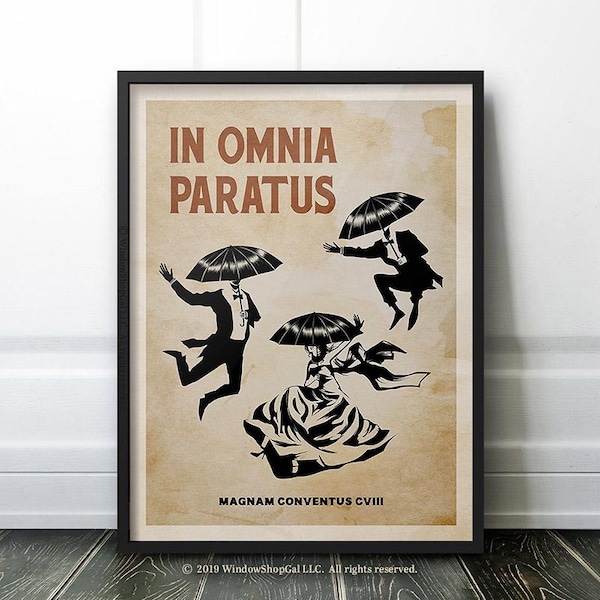 In Omnia Paratus Poster - Heritage Edition (Vertical)