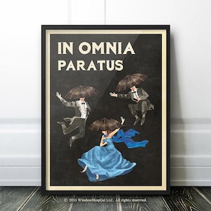 In Omnia Paratus Poster (Dark, Non-UV Version)