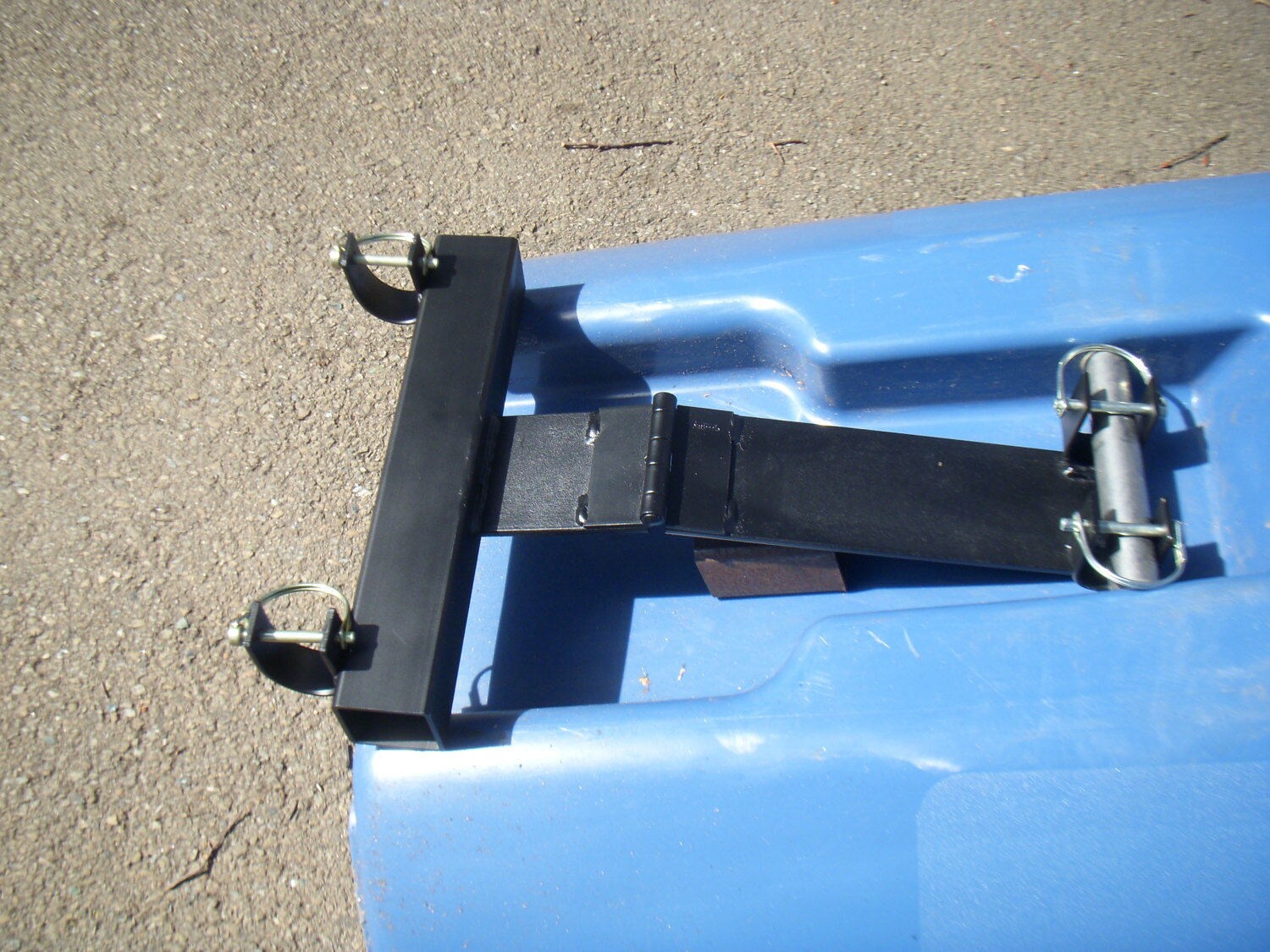 Trash Can Hauler. Piggy Back for your Recycle Trash Can with wheels