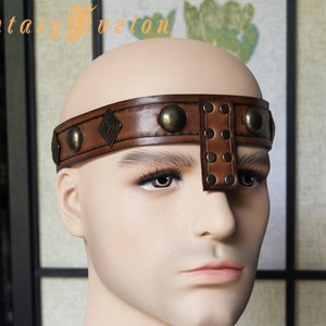 Barbarian Conan Leder Haarband Krone Deluxe