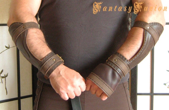 Riddick Cosplay // Medieval Forearm Bracers // Warrior Armor Gladiator  Leather Bracers -  Canada