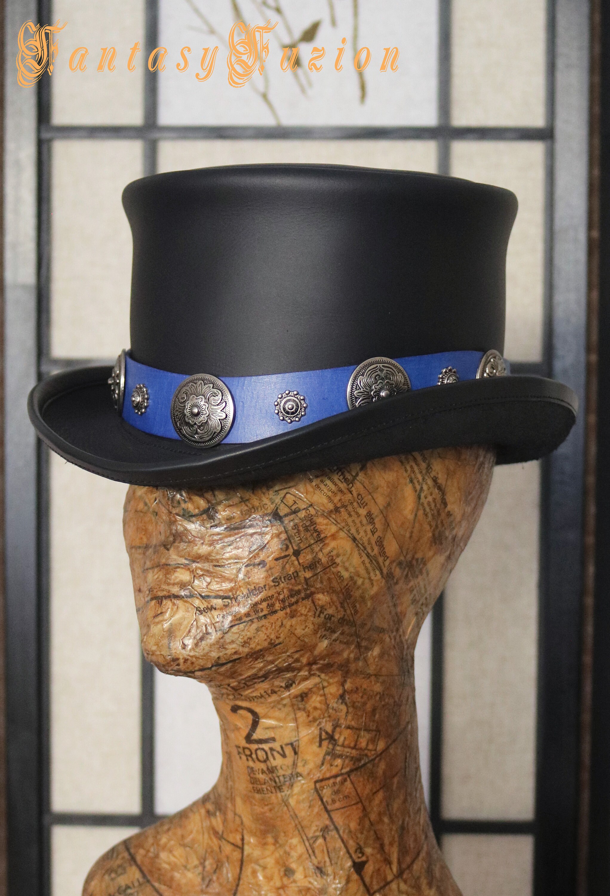 Rock N Roll Top Hat // Western Hatband 