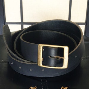 Medieval Long Leather Belt LARP Knight Cosplay Belt Peasant Long Belt