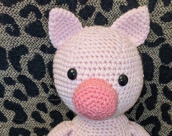 Crochet Large Pig