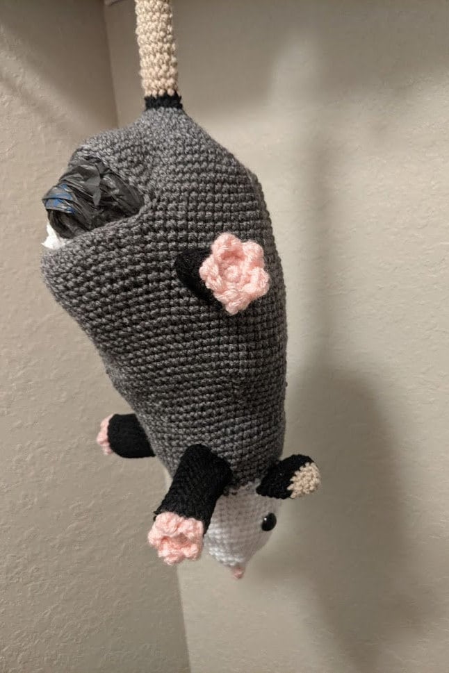 PATTERN ONLY Crochet Opossum Grocery Bag Holder Etsy