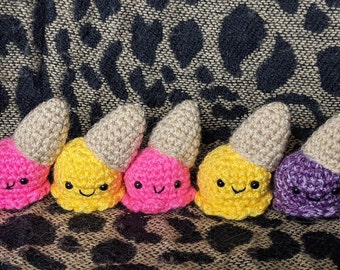 Crochet Small Splat Ice Cream Cones