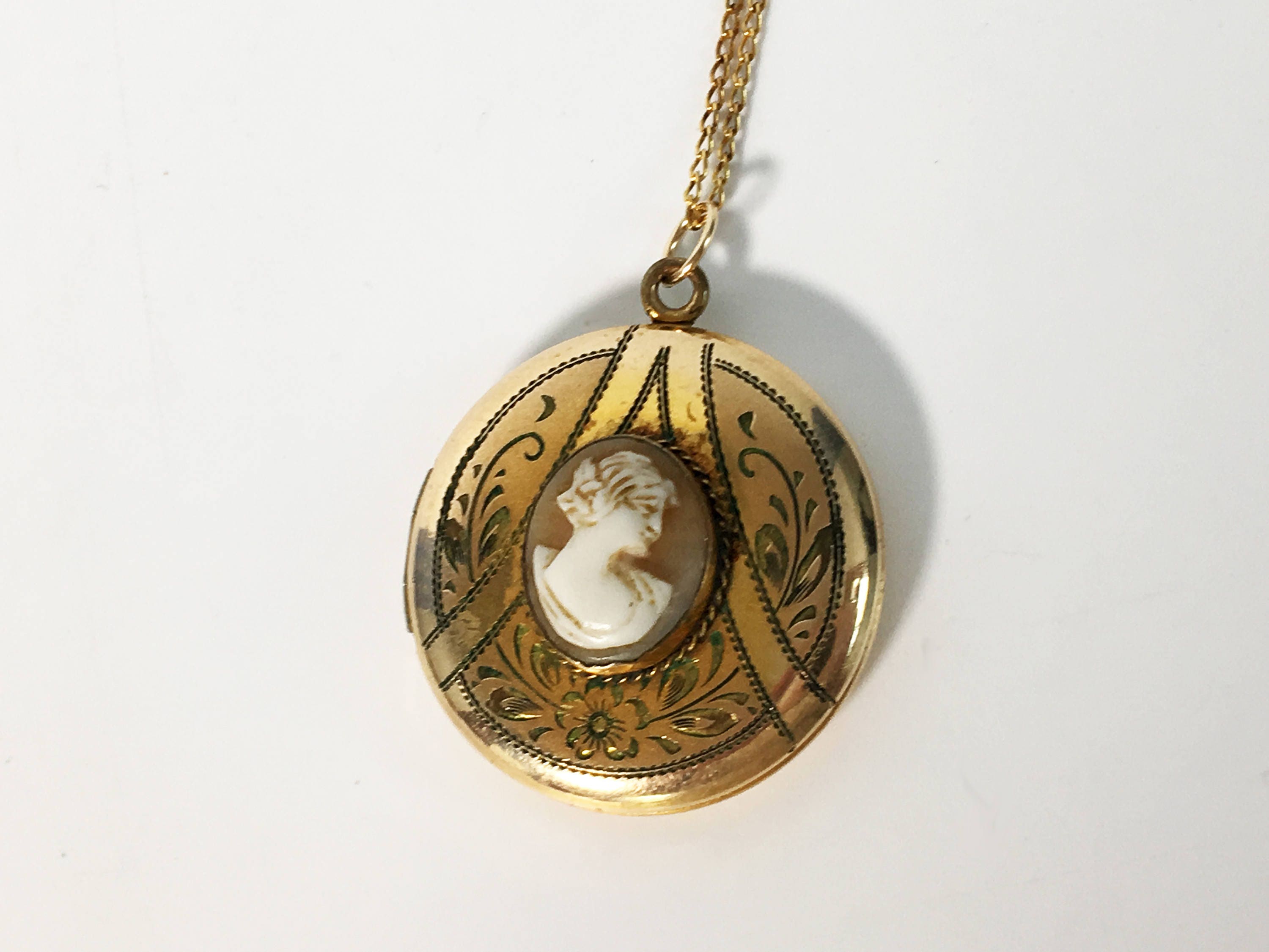 Dream Angel Cameo Pendant Beaded Necklace Vintage Jewelry for Women Girl -  AliExpress