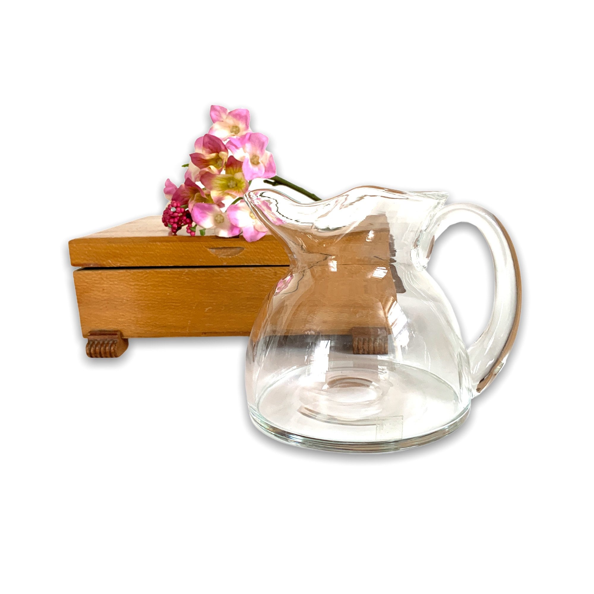 Glass Pitcher with Lid - For Small Hands