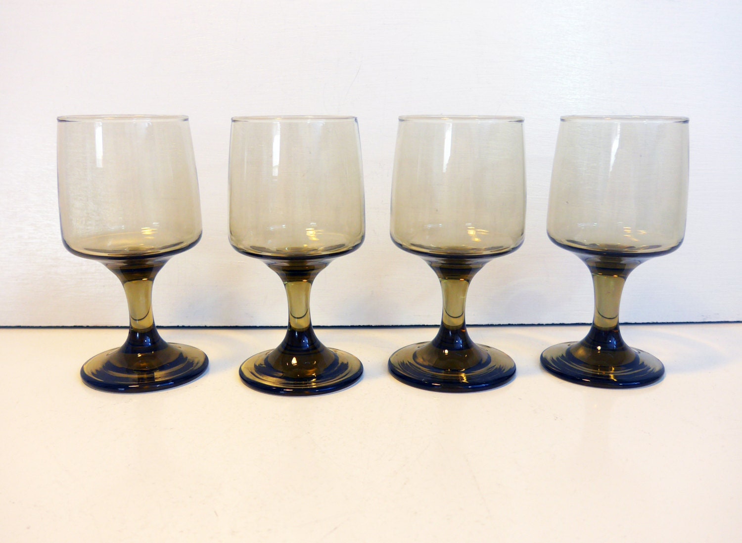 libbey wine glasses vintage