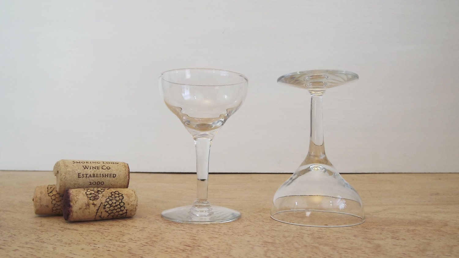Vintage Mini / Miniature Wine / Cordial / Cocktail Glasses Set of 5