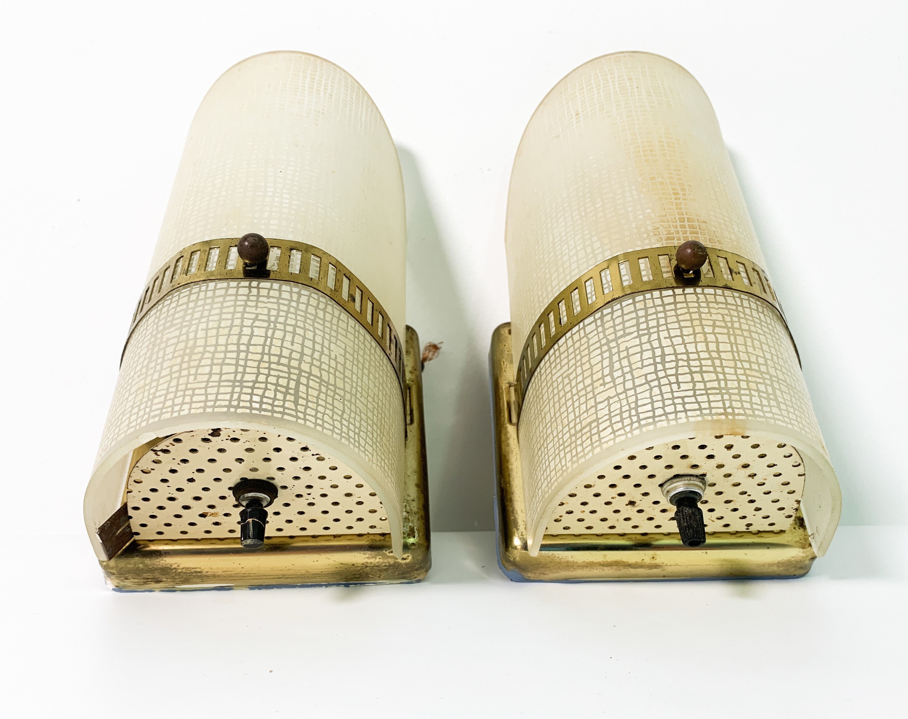 Vintage moe light fixture deals