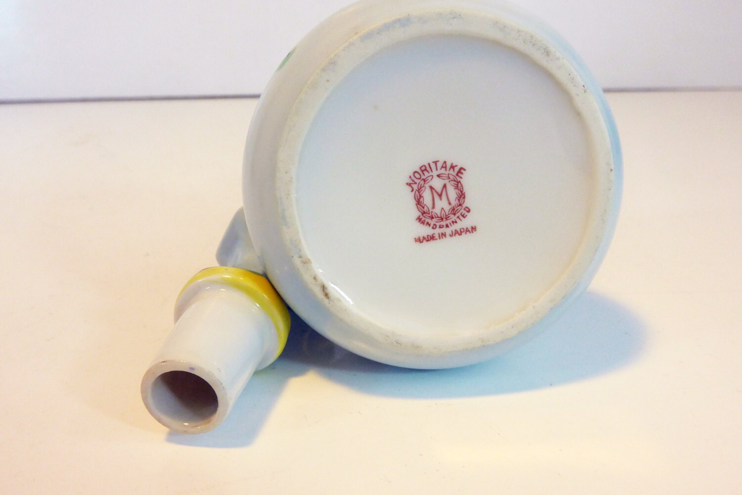 Vintage Noritake Cruet Hand Painted Porcelain Japan Hallmarked