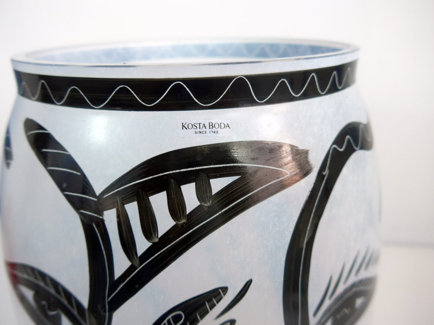 kosta boda vase vintage