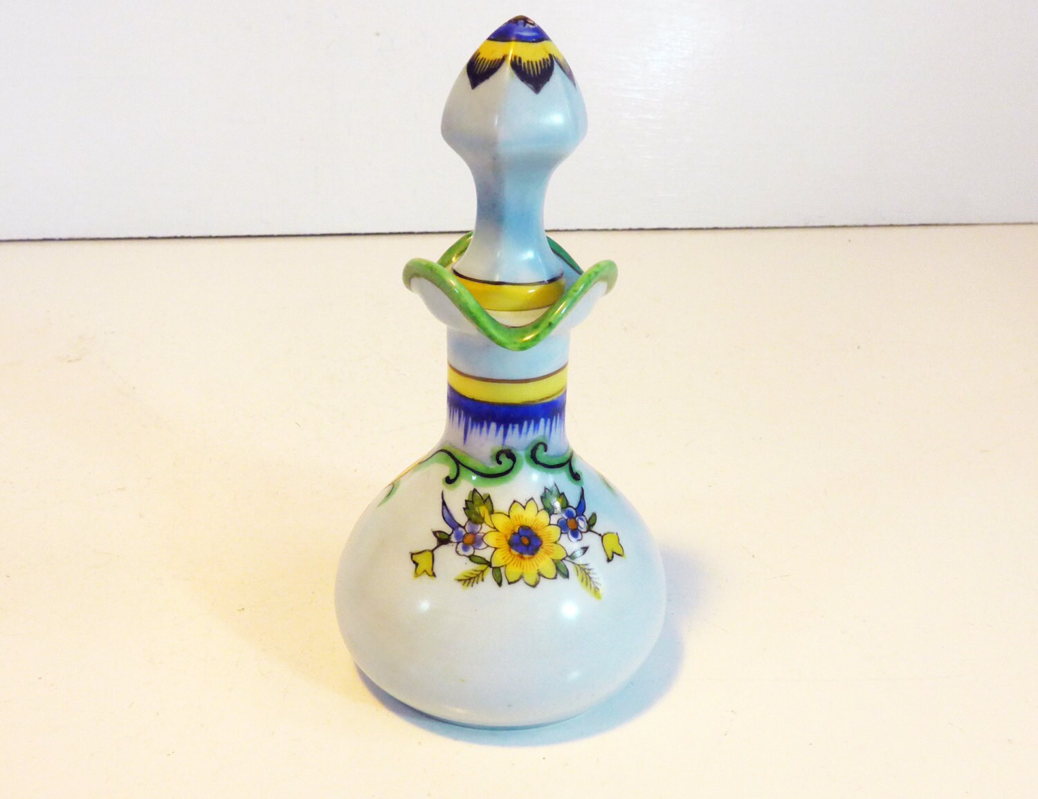 Vintage Noritake Cruet Hand Painted Porcelain Japan Hallmarked