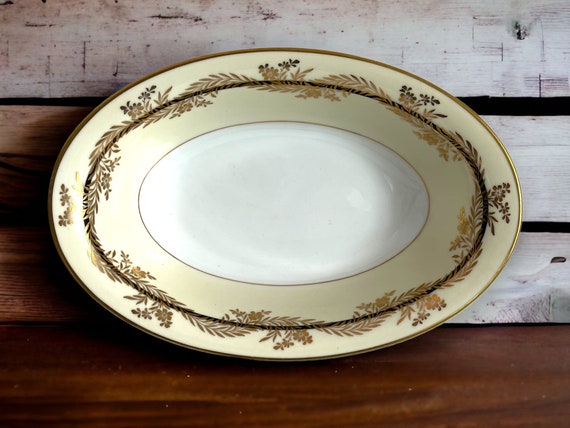 Vintage Brass 4 Way Pickle Dish- Ca 1930 Vintage Brass 4 Way Pickle Dish- Ca 1930