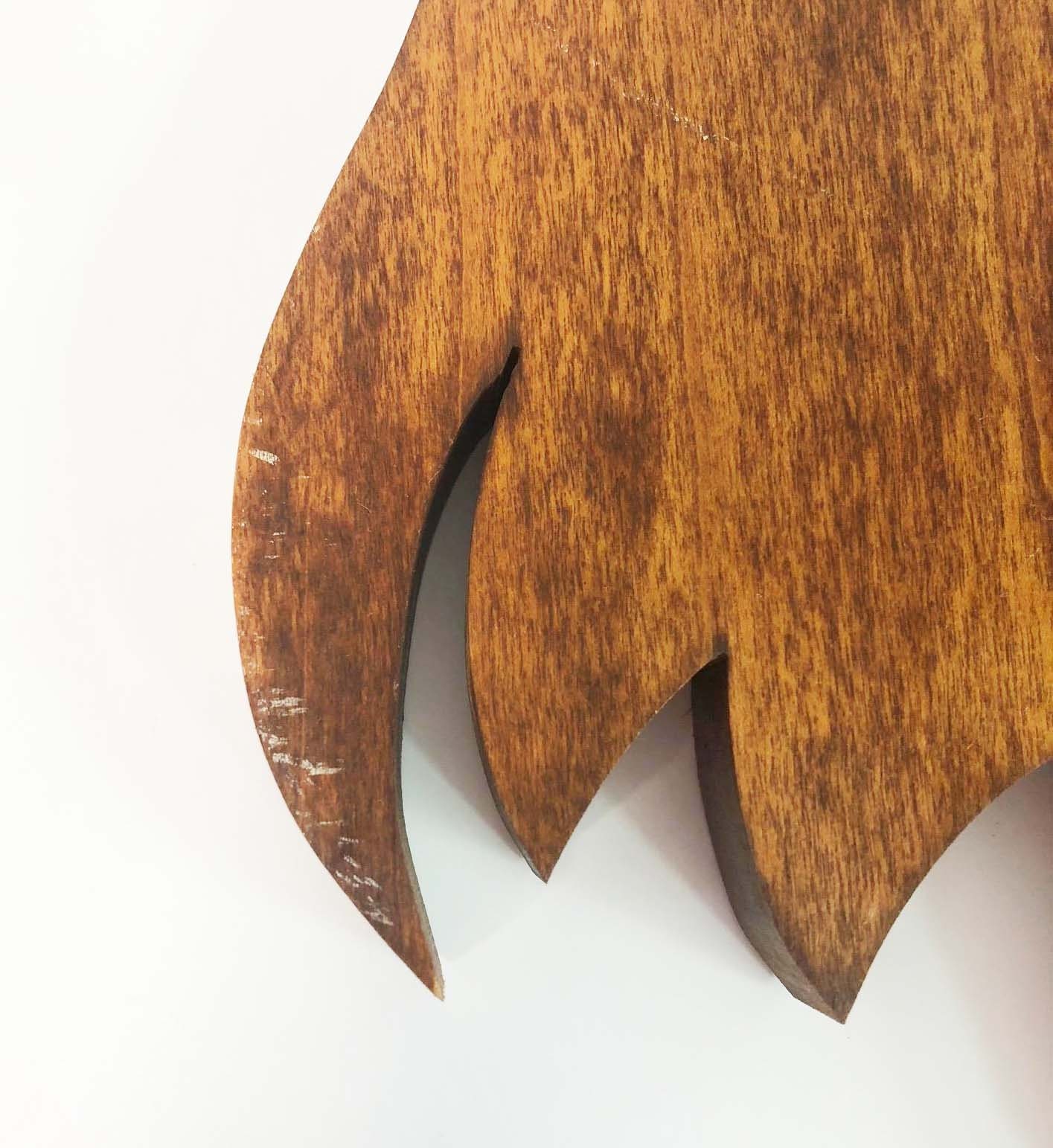 Vintage Wood Rooster Chicken Wall Hanging Home Decor Wood Shabby or