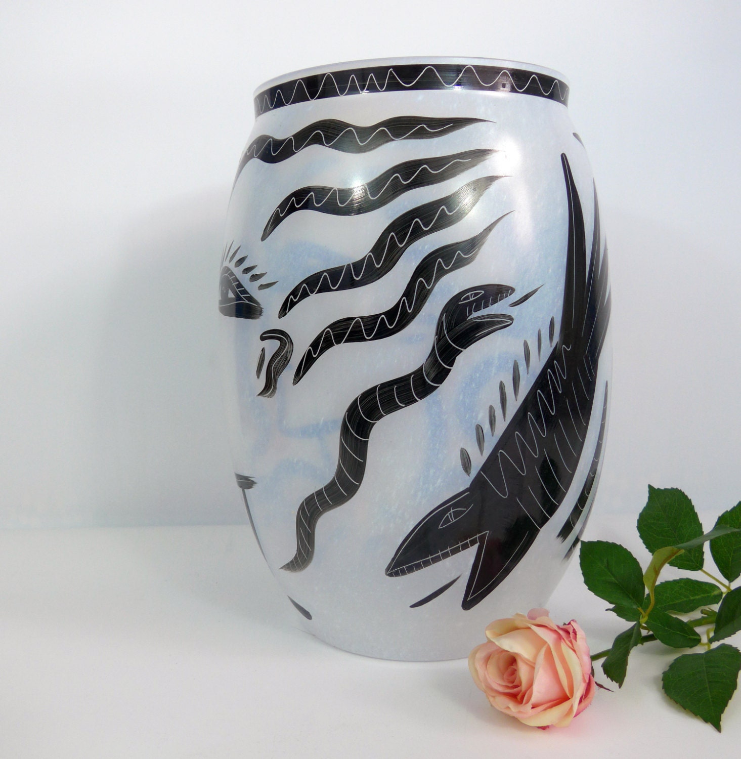 kosta boda vase vintage